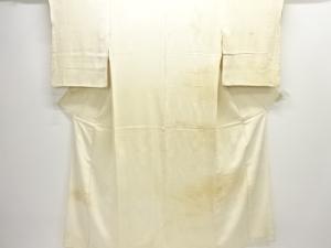 アンティーク　白錦紗中着